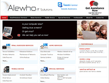 Tablet Screenshot of alewho.com